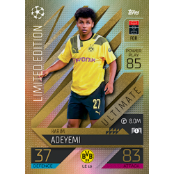 Topps Match Attax Extra Champions League 2022/2023 Limited Edition Karim Adeyemi (Borussia Dortmund)
